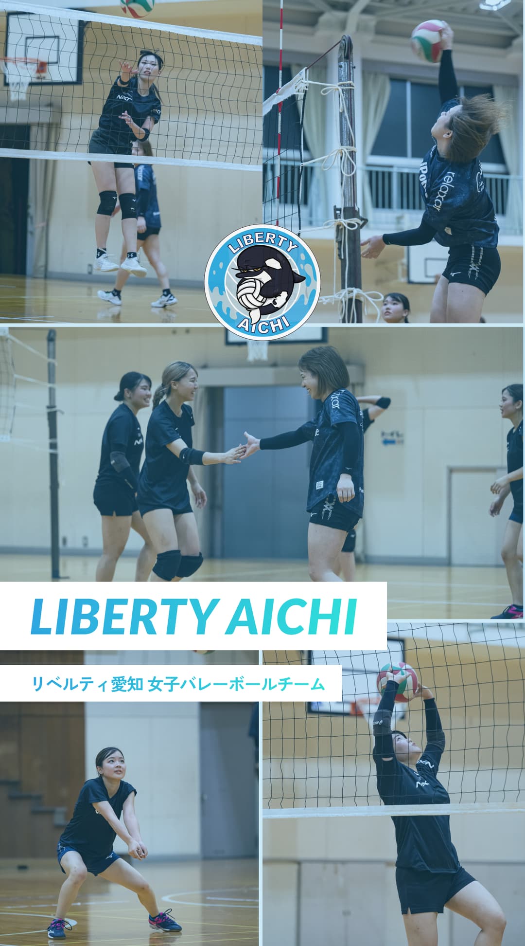 LIBERTY愛知 リベルティ愛知女子バレーボールチーム